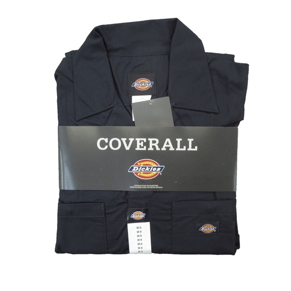 Dickies Other - Dickies Coverall Mens Medium Navy Blue Short Sleeve Workwear Stain Release MR